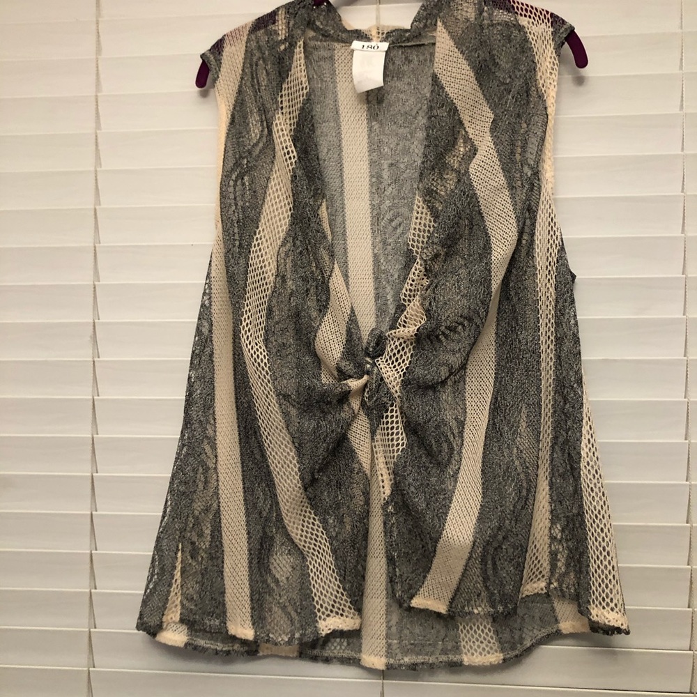 🎁Striped Mesh Bathing Suit Cover🎁